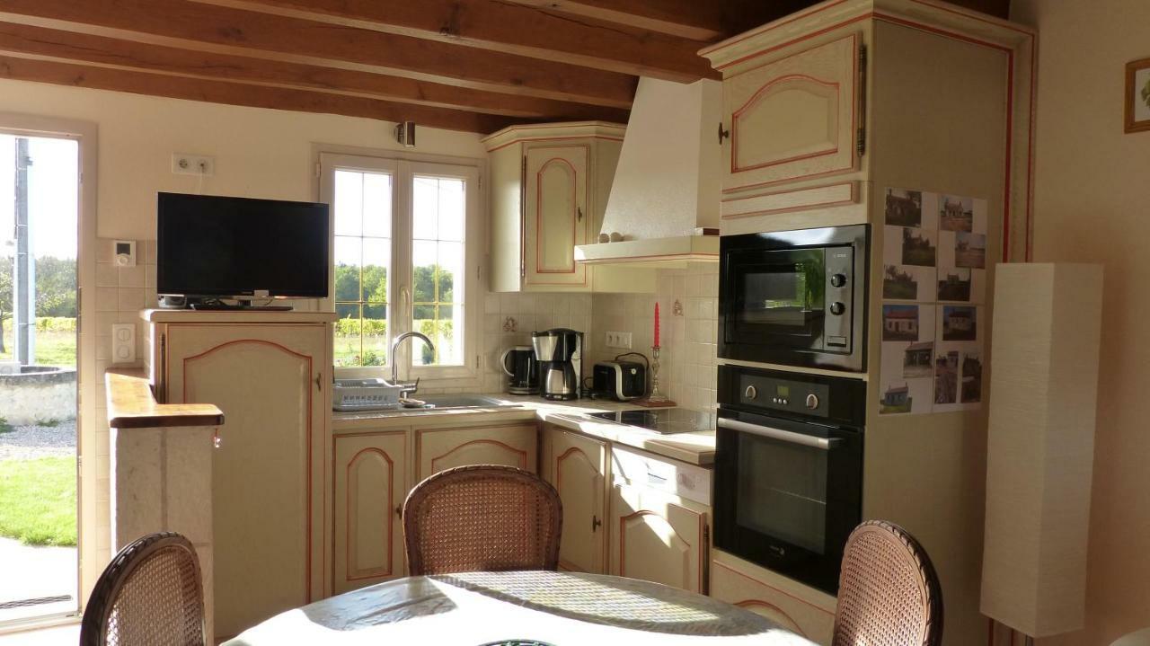L'Ecrin Au Coeur Des Vignes Villa แซ็งต์-จอร์จ-ซูร์-แชร์ ภายนอก รูปภาพ